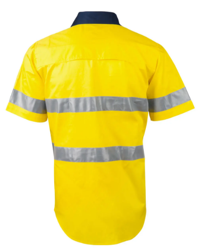 Picture of Winning Spirit, Mens High Visibility S/S Safety Shirt